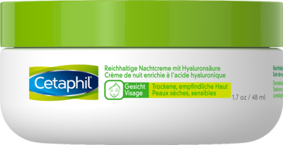 CETAPHIL reichhaltige Nachtcreme mit Hyaluronsäure