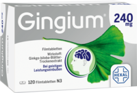 GINGIUM 240 mg Filmtabletten