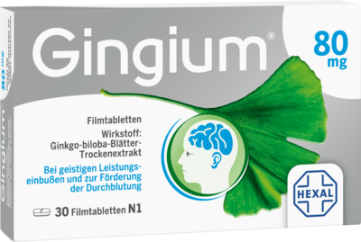 GINGIUM 80 mg Filmtabletten