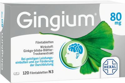 GINGIUM 80 mg Filmtabletten