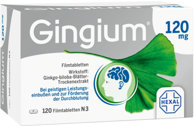 GINGIUM 120 mg Filmtabletten
