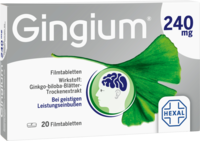 GINGIUM 240 mg Filmtabletten