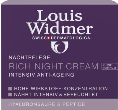 WIDMER Rich Night Cream o.P.