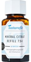 NATURAFIT Mineral Citrat Refill 734 Kapseln