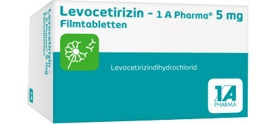 LEVOCETIRIZIN-1A Pharma 5 mg Filmtabletten