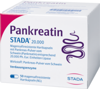 PANKREATIN STADA 20.000 magensaftres.Hartkapseln