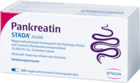 PANKREATIN STADA 20.000 magensaftres.Hartkapseln