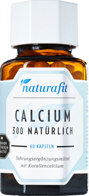NATURAFIT Calcium 300 natürlich Kapseln