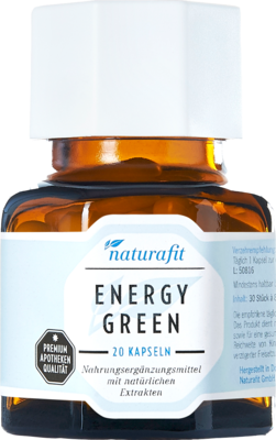 NATURAFIT Energy Green Kapseln