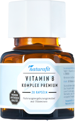 NATURAFIT Vitamin B Komplex Premium Kapseln