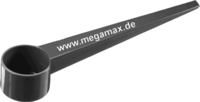 DOSIERLÖFFEL 25 ml schwarz Megamax