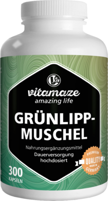 GRÜNLIPPMUSCHEL 500 mg hochdosiert Kapseln
