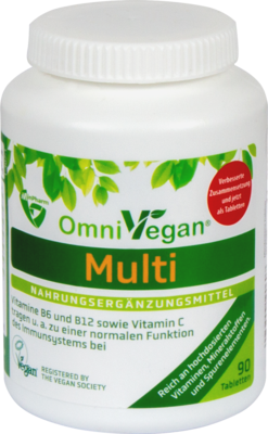OMNIVEGAN Multi zertifiziert vegan Tabletten