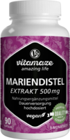 MARIENDISTEL 500 mg Extrakt hochdosiert vegan Kps.