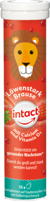 INTACT Löwenstark Brausetabletten m.Calcium