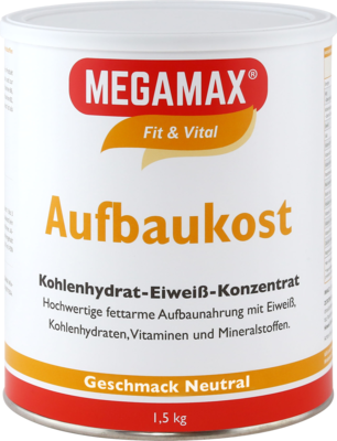 MEGAMAX Aufbaukost neutral Pulver