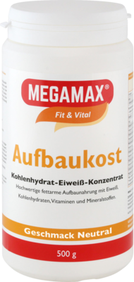 MEGAMAX Aufbaukost neutral Pulver