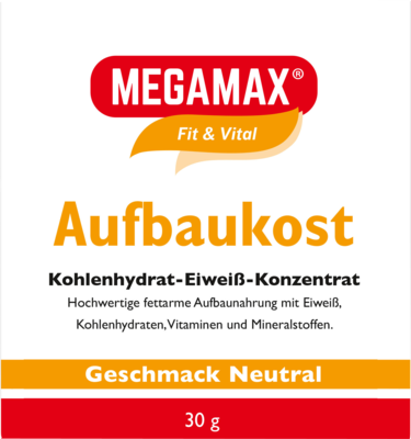 MEGAMAX Aufbaukost neutral Pulver