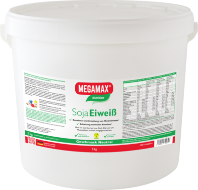 MEGAMAX Soja Eiweiß neutral Pulver
