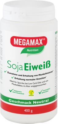 MEGAMAX Soja Eiweiß neutral Pulver