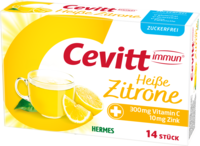 CEVITT immun heiße Zitrone zuckerfrei Granulat