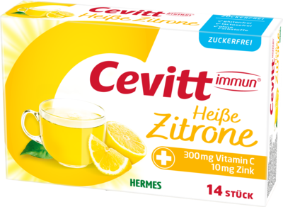 CEVITT immun heiße Zitrone zuckerfrei Granulat