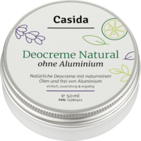 DEO CREME ohne Aluminium natural