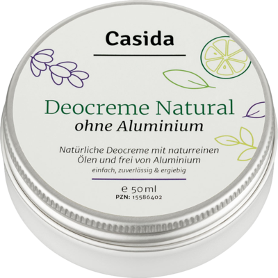 DEO CREME ohne Aluminium natural