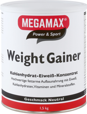 WEIGHT GAINER Megamax Neutral Pulver
