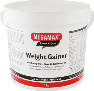 WEIGHT GAINER Megamax Neutral Pulver