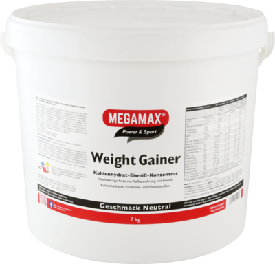 WEIGHT GAINER Megamax Neutral Pulver