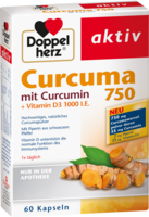 DOPPELHERZ Curcuma 750 Kapseln