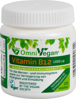 OMNIVEGAN B12 1000 µg Tabl.m.Beerengeschmack