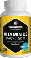VITAMIN D3 1.000 I.E. daily vegetarisch Tabletten