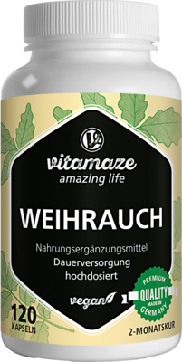 WEIHRAUCH 900 mg hochdosiert vegan Kapseln