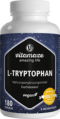 L-TRYPTOPHAN 500 mg hochdosiert vegan Kapseln