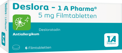 DESLORA-1A Pharma 5 mg Filmtabletten