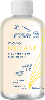 MONOI Pflegeöl Bio Haar/Körper Tiare-Blumen