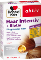 DOPPELHERZ Haar Intensiv+Biotin Kapseln
