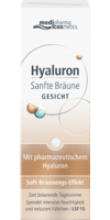 HYALURON SANFTE Bräune Gesichtspflege Creme