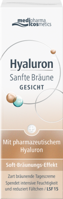 HYALURON SANFTE Bräune Gesichtspflege Creme