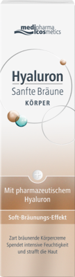 HYALURON SANFTE Bräune Körperpflege Creme