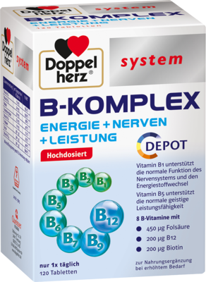 DOPPELHERZ B-Komplex system Tabletten