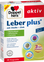 DOPPELHERZ Leber plus Kapseln
