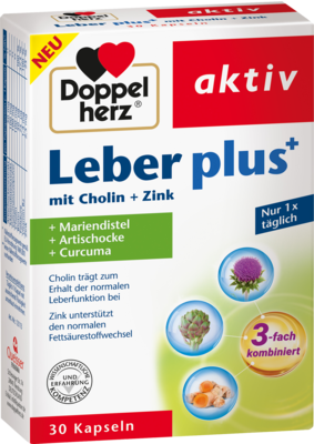 DOPPELHERZ Leber plus Kapseln