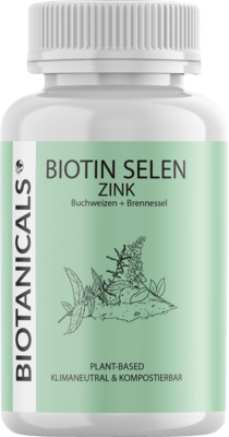 BIOTANICALS Biotin Selen Zink Kapseln