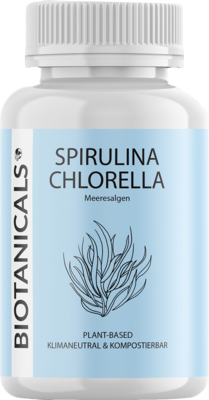BIOTANICALS Spirulina Chlorella Kapseln